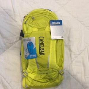 CamelBak M.U.L.E. Hydration Pack, 100oz- Sulfur